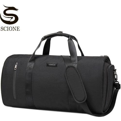 Men multifunctional Travel Shoulder Bag Waterproof Oxford Handbag Male Business Large Suit Duffle Bag Luggage Weekend Bags XA8M