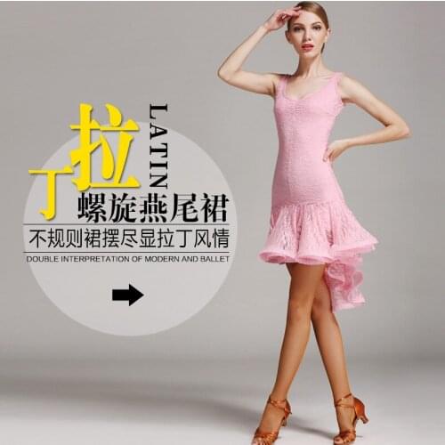 New fashion Women Latin Dance Costume Adult Samba Rumba Tango Latin Dance dress