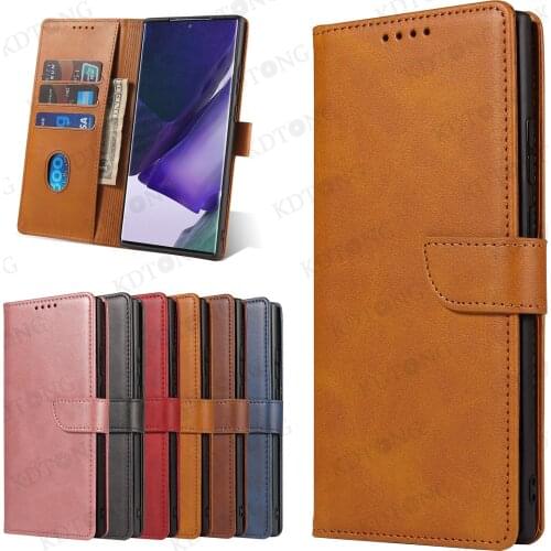 Luxury Flip Leather Phone Case For Samsung Galaxy NOTE 8 9 10 20 PLUS PRO LITE ULTRA Invisible Bracket Shockproof Cover Coque