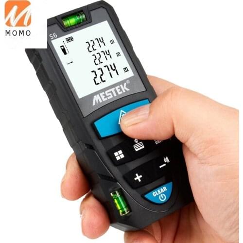 Mestek Mini Handheld Laser Distance Meter 50m 70m 100m Laser Rangefinder OEM Laser Tape Measure Roulette Tool