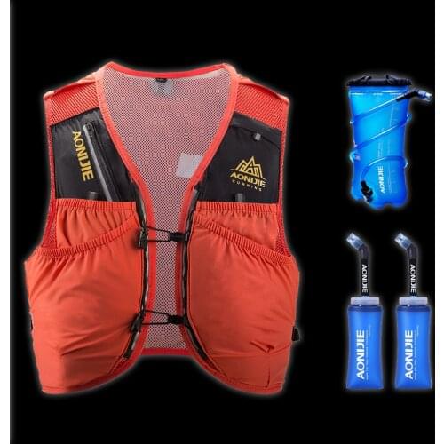 AONIJIE 10L Advanced Skin Backpack Hydration Pack Rucksack Bag Vest Harness Water Bladder Hiking Camping Running Marathon Race