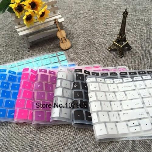 17'' 17.3'' Silicone Keyboard Protector cover For 2016 2017 HP Pavilion 17 OMEN 17t ENVY 17z m7-n m7 17t-n 17-s series