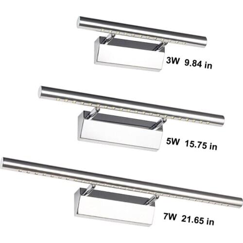 Bathroom fixture toilet makeup Wall Lights Simple Fashion 3W 5W 7W Led Wall Lamp 30cm Mirror Led Light