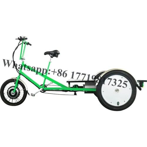 T01D three wheels bike tricycle Electric cargo bicycle transport trike for loading vehicle