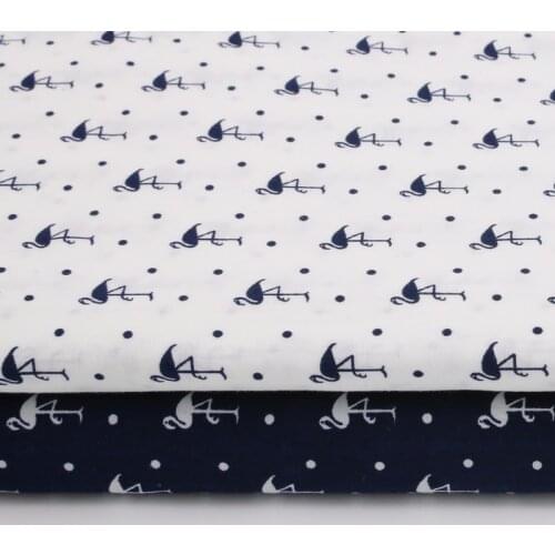 100*145cm cotton fabric Twill Printed cloth DIY Doll Handmade Needlework quilting patchwork high quality Floral dress fabric