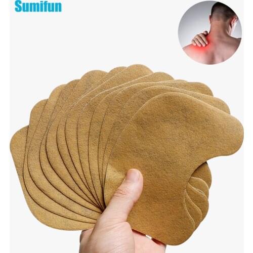 12/24/48Pcs Sumifun Wormwood Shoulder Pain Patch Medical Plaster Joint Body Pain Relief Patch Arthritis Pain Removal Killer