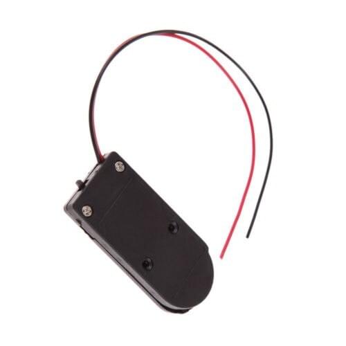 2 PCS CR2032 Button Coin Cell Battery Socket Holder Case Cover ON/OFF Switch NEW