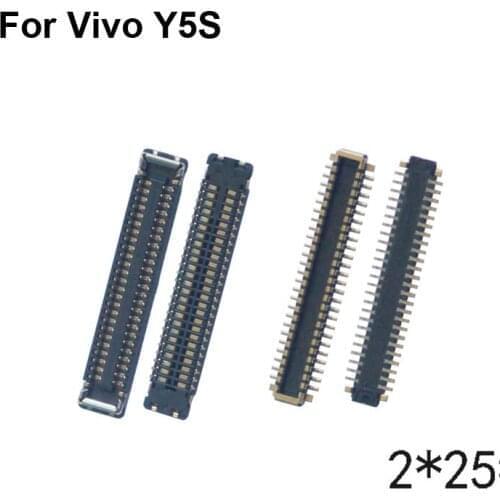 2pcs Dock Connector Micro USB Charging Port FPC connector For Vivo Y5s logic on motherboard mainboard For Vivo Y 5s VivoY5s
