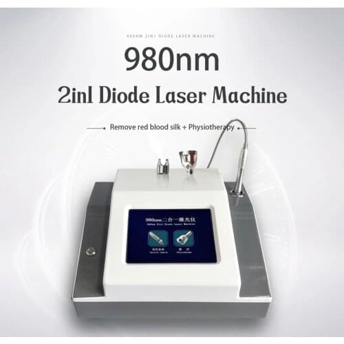 30w Spider vein treatment machine 980nm diode laser vascular removal 2 in 1 physical laser pain relief beauty equipment