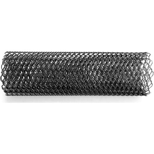 Automotive Grille Insert Bumper Shields Universal Car Rhombic Black Can Be Cut Heavy Duty Material Aluminum Exterior Accessories