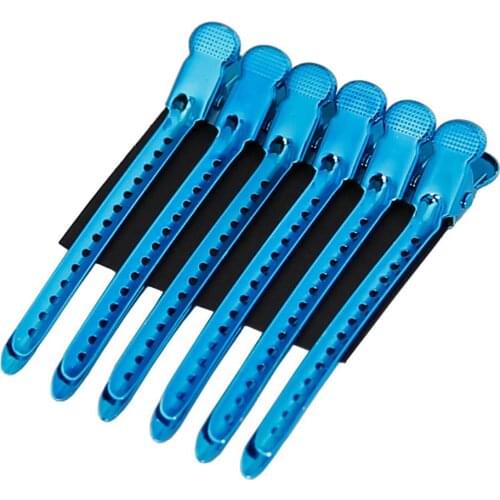 BellyLady Manual Push Ripple Duckbilled Clip Steel Clip Hairdressing Dedicated Hairstyle Pin Hair Styling Clamps