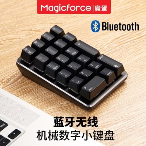 Bluetooth Wireless Mechanical Digital Keypad Apple Android Tablet PC External Financial Accounting