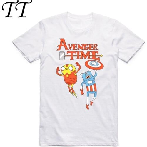 2019 S-4XL Men Woman Print Finn and Jake Adventure Time Sitcoms T-shirt Unisex Short sleeve O-Neck Summer Casual Fashion Tshirt