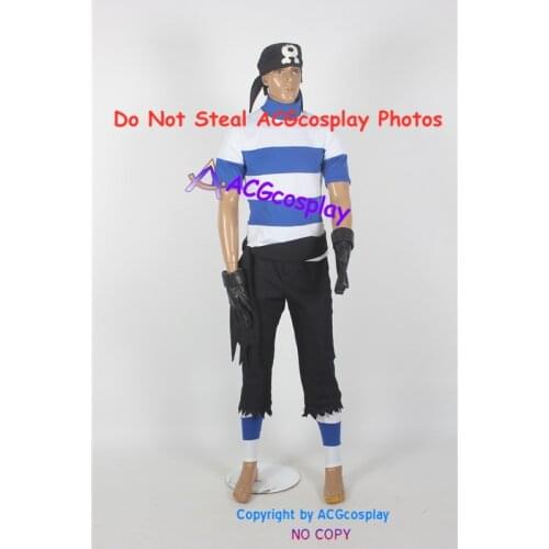 Team Aqua Male Grunt Cosplay Costume include headgear acgcosplay costume