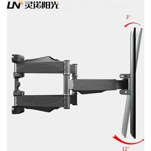 Full Motion TV Wall Mount Bracket For 32"-60" LCD LED TVs Retractable Rotation TV Support Load Up To 40 KG VESA MAX 400x400mm