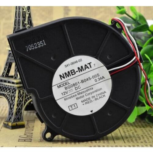 NMB 80*80*20 12V 8CM 0.34 BG0801-B045-00S turbo fan