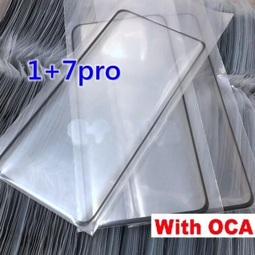 6.67" inch Best Quality Front Panel Outer Glass Lens Touch Screen For Oneplus 7 Pro External Screen replacement For Oneplus 7Pro