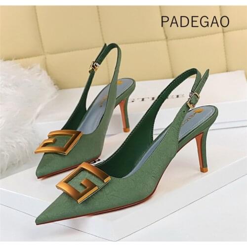 Plus Size 43 2021 Women Sandals OL Sexy Casual Heels Women Fashion Women Sandals