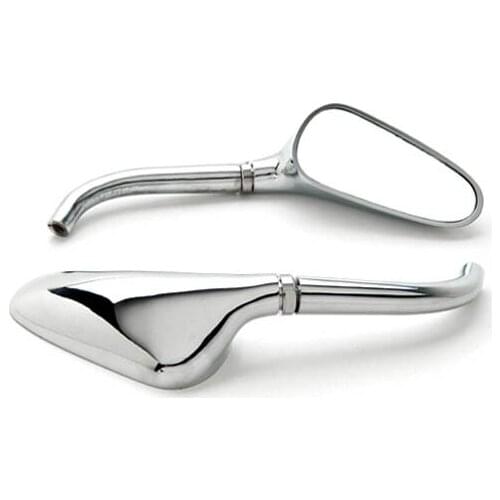 Brand new Black / Chrome Golf Club Mirrors L&R For Victory Kingpin Deluxe 8-Ball Tour Ness
