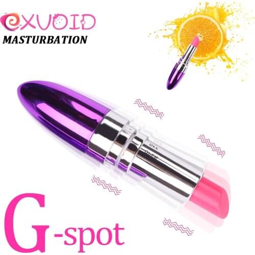 EXVOID G Point Orgasm Clitoris Stimulator Sex Shop Lipstick Vibrator Waterproof Bullet Vibrator Sex Toys for Couples