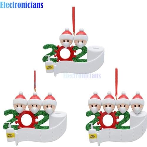 Snowman Decoration Crafts Christmas Party Holiday Gift Santa Claus Pendant Decor Writeable Word Christmas Tree Decoration