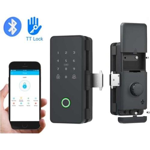 TTLOCK Bluetooth Door Lock Wifi LOCK Unlock Remotely Swing Sliding Glass Door Lock Wooden Door Lock Passage Mode Dynamic Code