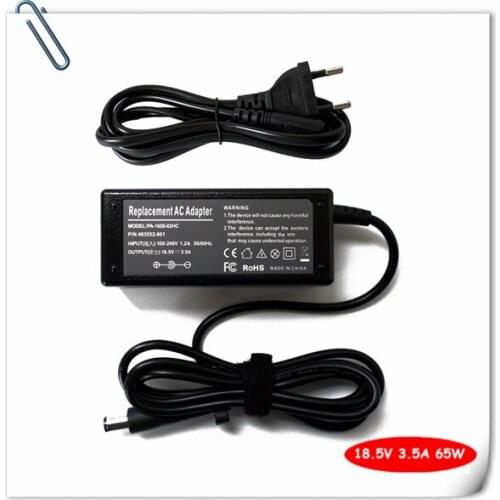 AC Adapter Charger 18.5V 3.5A for HP COMPAQ nx6330 nx6400 nx7300 nx7400 tc4400 6830s 6910p 6930p 65W Power Supply Cord