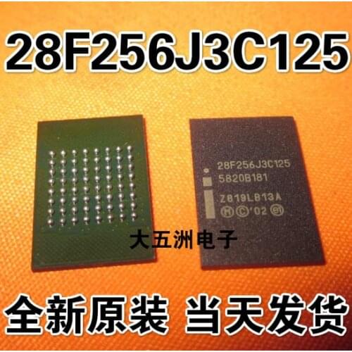 10PCS/lot 28F256J3C125 RC28F256J3C125 BGA64 IC Chip New in stock