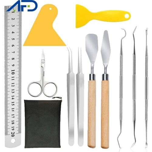 11pcs Craft Vinyl Weeding Tools Set Practical Basic Craft Weeding Tool DIY Craft Supplies for Weeding Vinyl, Silhouettes