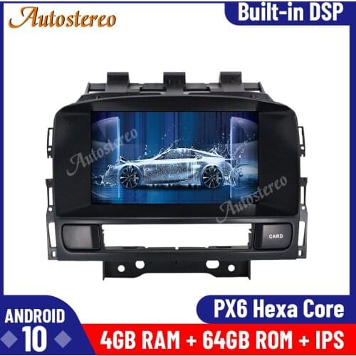 Wireless Carplay Android 10.0 For Opel Astra J 2010-2016 Car DVD Player Auto Stereo GPS Navigation Head Unit Radio Tape Recorder