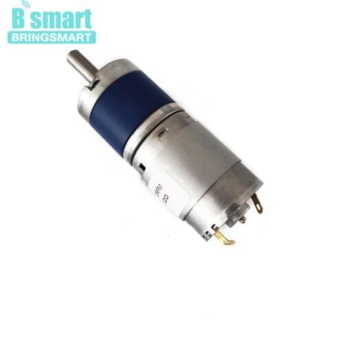 Bringsmart Wholesales PG28-385 DC Planetary Motor 24V Low Speed Geared Motor 320RPM Reversed CW CCW High Torque Small Motor