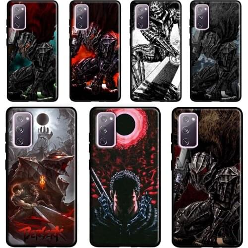 Berserk Anime Case For Samsung Galaxy S20 FE S21 Ultra Note 20 Note9 Note10 S8 S10 S9 Plus S10e Coque