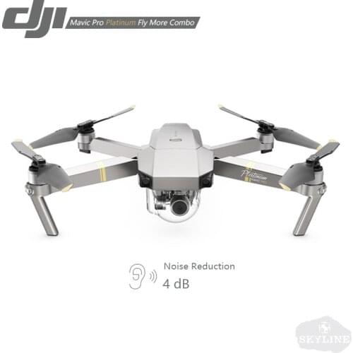 DJI Mavic Pro Platinum Fly More Combo with 4K HD Video Recording 30mins Flight Time 7km Remote Control