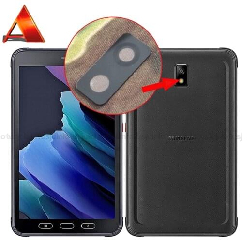 For Galaxy Samsung Galaxy Tab Active3 T575 Original Back Rear Camera Lens Glass Cover Replacement