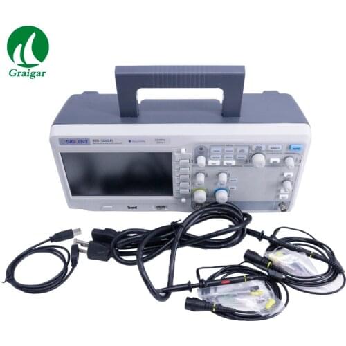 SDS1202CFL Dual-channel Digital Oscilloscope with 200 MHz Bandwidth 1 GSa/s Real Time Sample Rate
