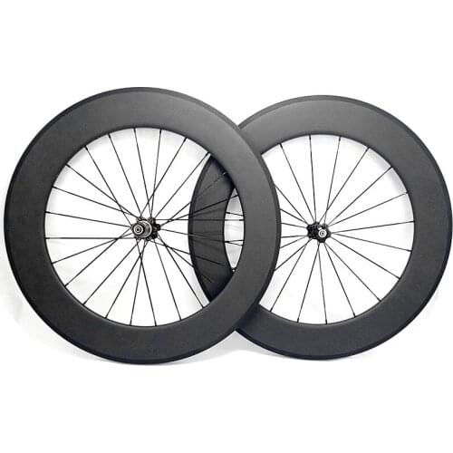Free shipping carbon wheels 88mm wheelset powerway width 25mm carbon 700C road bike wheels clincher tubular bicycle wheelset