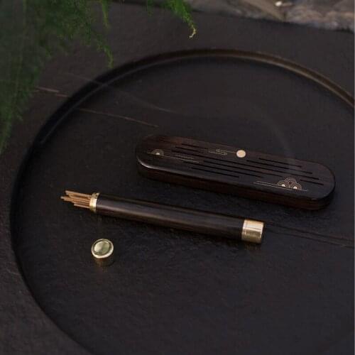 Moon & Cloud Hollow Craft Solid Wooden Line Incense Burner Stick Holder Lying Incense Aromatherapy Plate Yoga Studio Decoration