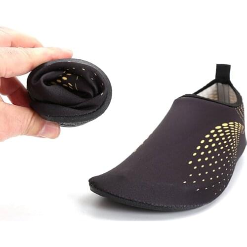 Summer Men Women Beach Camping Color Design Non-slip Sneakers Upstream Diving Socks Striped Colorful Swimming Water Shoes