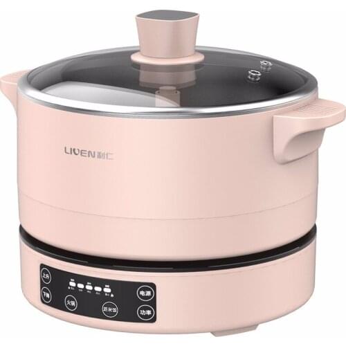 Liven People Electric Hot Pot Household Multi-purpose Electric Hot Pot 6L Non-stick Electric Cooker Electric Wok