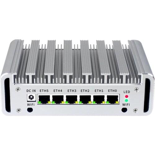 In-tel i7/i5 10th Gen Quad Core CPU Mini PC VPN Firewall Router 16GB DDR4 RAM Computer for Gaming Office Industrial