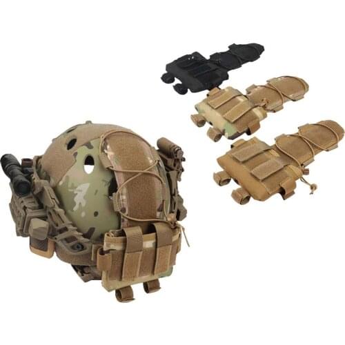 MK2 Helmet Battery Case Bag Tactical MC Balance Weight Pouch Bag Fast Helmet Battery Pack