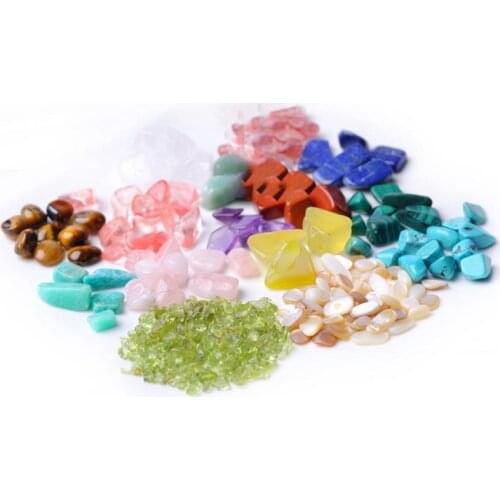 50g Multi Purpose Multicolor Agate Ornament Natural Crystal Home Decoration Crafts Mini Mineral Fish Cylinder stone