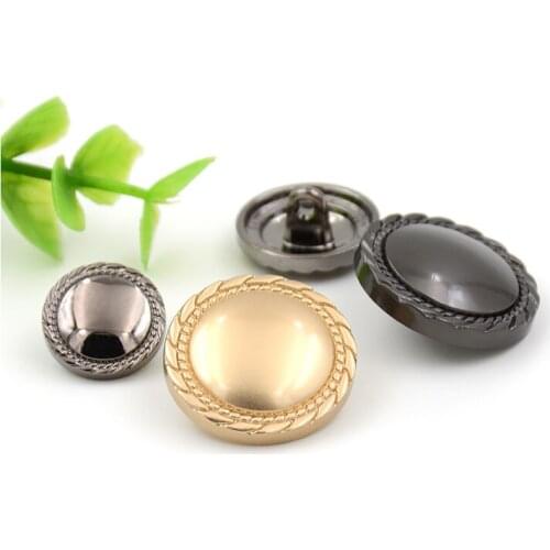 Fashion metal coat buckle suit button suit button mens jacket gold button sweater buckle clothes accessories 15mm-25mm