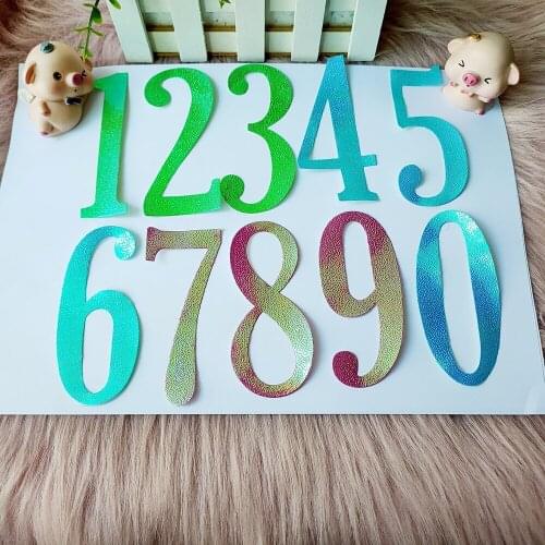 New large Arabic cut metal numbers frame template for scrapbook decorations for handmade paper card photo albums