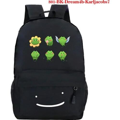 New Dream Merch Game Print Backpack for Teenage Boys Schoolbag Kids Girls Book Bags Childrens Rucksack Casual Daily Bag Mochila
