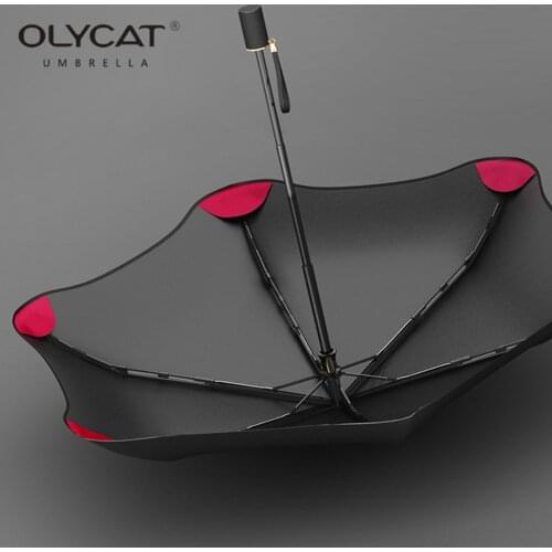 OLYCAT Ultra Light Clear Umbrella Rain Women Anti UV Parasol Folding Sun Umbrellas Windproof Girls Kids Umbrella Guarda Chuva