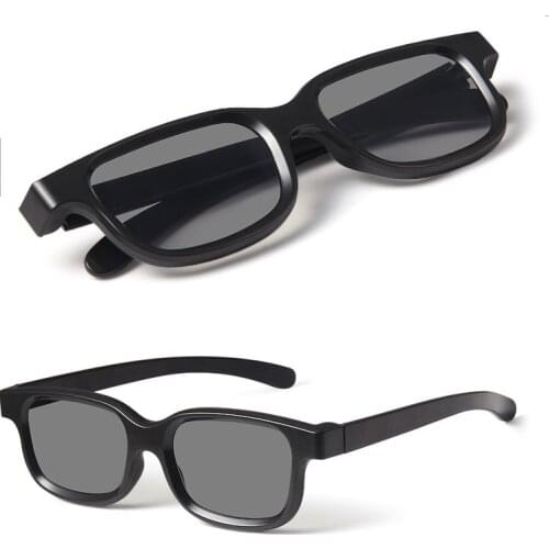 Passive Polarized 3D Glasses For 3D TV RealD 3D Cinema Movie Theaters System For Adults