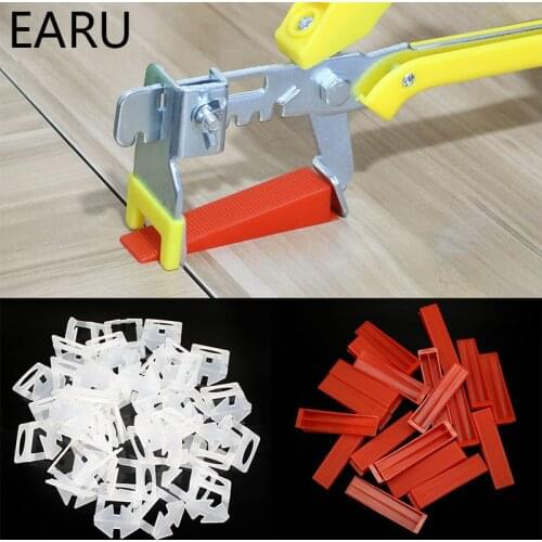 Hand Tool Pliers Disposable Plastic Clips Base Wedges Wall Flooring Tile Leveling System Tiling Spacer Locator Installation Tool