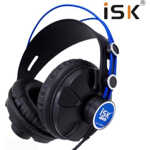 Pro Monitor Studio DJ Headphones ISK HP680 Dynamic 1200mW Powerful Over Ear Earphone Noise Cancelling HiFi Headset Auriculars