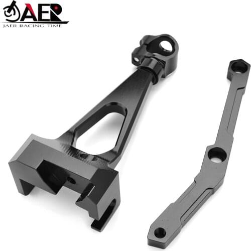 JAER Adjustable Motorcycle Steering Stabilize Damper Bracket Mount for Yamaha MT-09 MT09 MT 09 2013-2016 Moto Steering Support